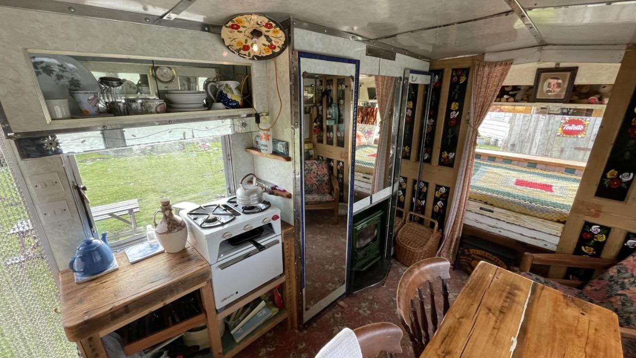 2 X Double Bed Glamping Wagon At Dalby Forest Σκάρμπορο Εξωτερικό φωτογραφία